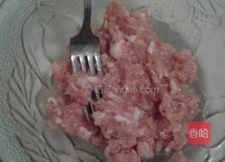 青菜瘦肉粥的做法图解2