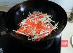 豆皮包菜的做法图解6