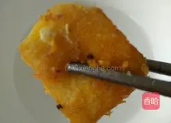 Illustration of how to make fried steamed buns 6