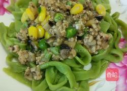 菠菜手擀面的做法图解9