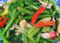 芹菜炒肉丝的做法图解14