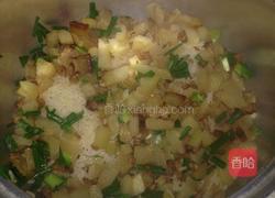 菜果虾米鲜味焗饭的做法图解3