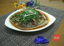 蒸酸辣浦鱼的做法图解7