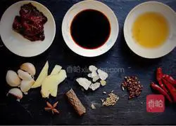 Illustration of Recipe of Braised Beef Brisket with Radish 1