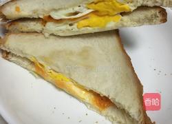 鸡蛋芝士烤吐司的做法图解5