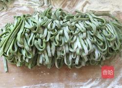 炸酱面（菠菜汁版）的做法图解9