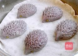黑米面小刺猬馒头的做法图解12