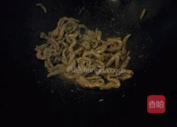肉丝干豆腐皮的做法图解2