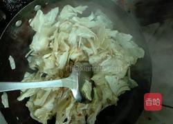 手撕包菜的做法图解4