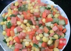 三色玉米粒的做法图解3