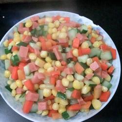 三色玉米粒的做法[图]