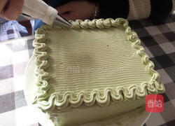 抹茶奶油蛋糕的做法图解9