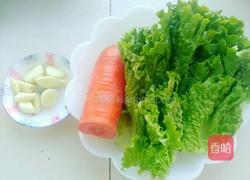 白芍生菜的做法图解1