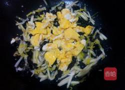 韭黄木耳炒蛋的做法图解9