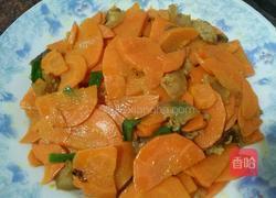胡萝卜炒肉的做法图解8