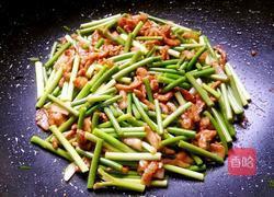 蒜苔肉丝捞面的做法图解7