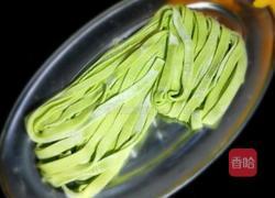 菠菜宽面条的做法图解8