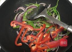 炒乌冬面的做法图解5