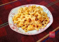 糖醋藕条的做法图解14