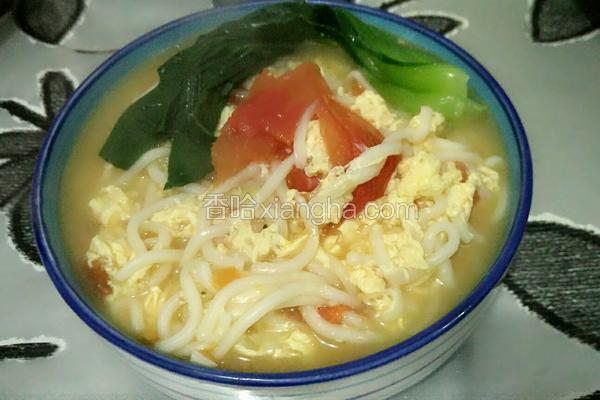西红柿鸡蛋面