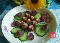 紫薯小麻团的做法图解14