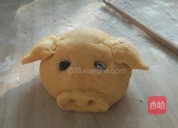 可爱的小猪的做法图解6