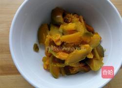 南瓜肉松面包（无黄油)的做法图解1