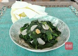 清炒菠菜的做法图解10