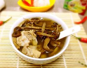 茶树菇排骨汤[图]