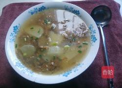 盐菜洋芋片汤的做法图解10