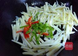 糖醋藕丝的做法图解4