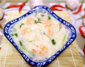鱿鱼虾粥[图]