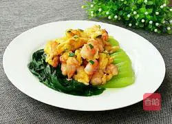 Illustration of how to make shrimps and eggs 6