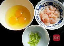 Illustration of how to make shrimp and eggs 1