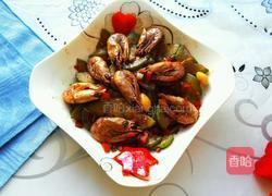 西葫芦炒仔虾的做法图解6