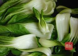 蒜蓉油菜大虾的做法图解5