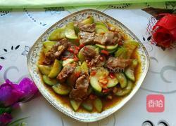 肉片西葫芦的做法图解5