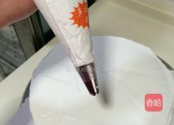 8寸草莓奶油蛋糕的做法图解8