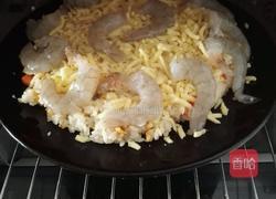 虾仁焗饭的做法图解12