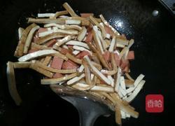 香干火腿的做法图解3