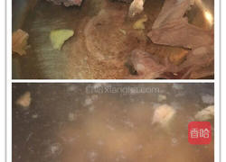 雪莲果牛脊骨汤的做法图解3