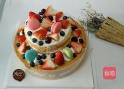 草莓双层裸蛋糕的做法图解9