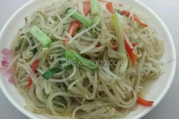 清炒豆芽