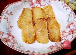 香煎糯米糕的做法图解10