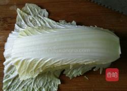 剁椒炒白菜干肉丝的做法图解1