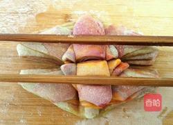 彩色大花卷的做法图解14