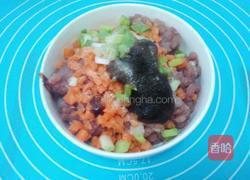 黄金鸡蛋肉卷的做法图解3