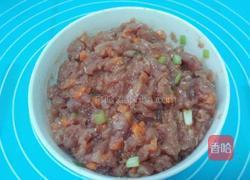 黄金鸡蛋肉卷的做法图解4