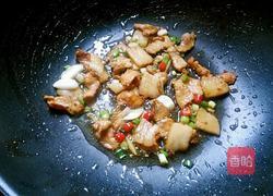 香芹腐竹炒肉片的做法图解6