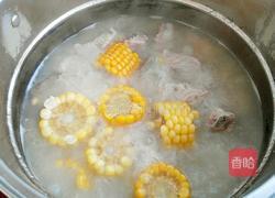 排骨玉米汤(清炖)的做法图解5